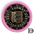 2025 Estonia 2 Euro UNC Coin Roll 2€ x 25 Estonian Book 500