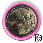 2024 Estonia 2 Euro Coin Roll National Flower Corn Flower 2€ x 25 UNC