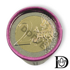 2022 Estonia 2 EURO Coin Roll Estonian Literature 150 2€ x 25 UNC