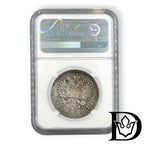 1901 O3 Tsar Russia Silver Ruble NGC Graded XF DETAILS Nicholas II