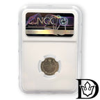 10 Kopeken 1861 SPB Russland Alexander II. Silber NGC MS 62