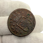 Sweden 1/4 Öre Copper Coin Queen Christina