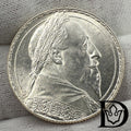 1932 Sweden 2 Kronor Silver Coin Gustav II Adolf 300th Anniversary