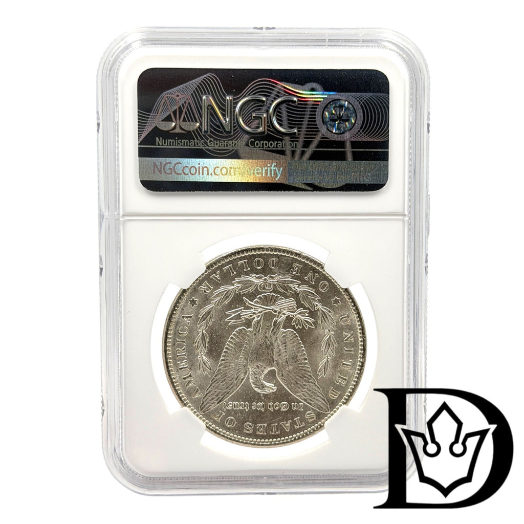 1889 United States Morgan Dollar Silver Coin NGC MS 62