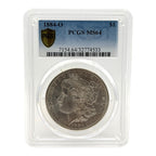1884 O United States Morgan Dollar Silver Coin PCGS MS 64