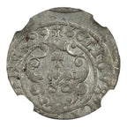 1599 Riga (Poland) 1 Solidus Billon Coin NGC MS 62