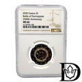 2020 Greece 2 Euro Battle of Thermopylae Coin NGC MS 66