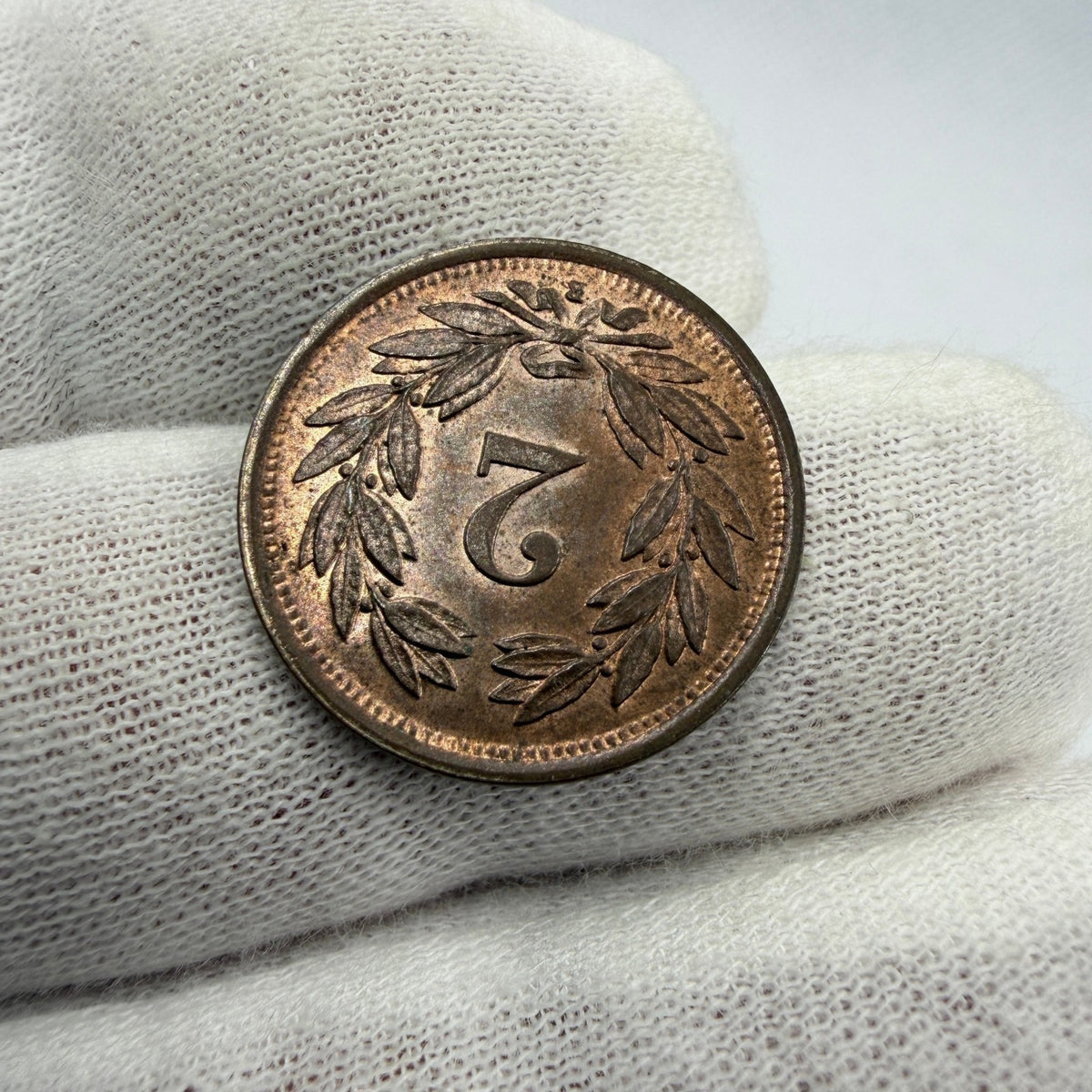 1932 Switzerland 2 Rappen Bronze Coin