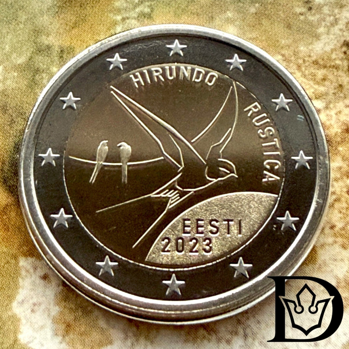 2022-2025 Estonia 2 Euro BU Coincard Set (4 Coins)