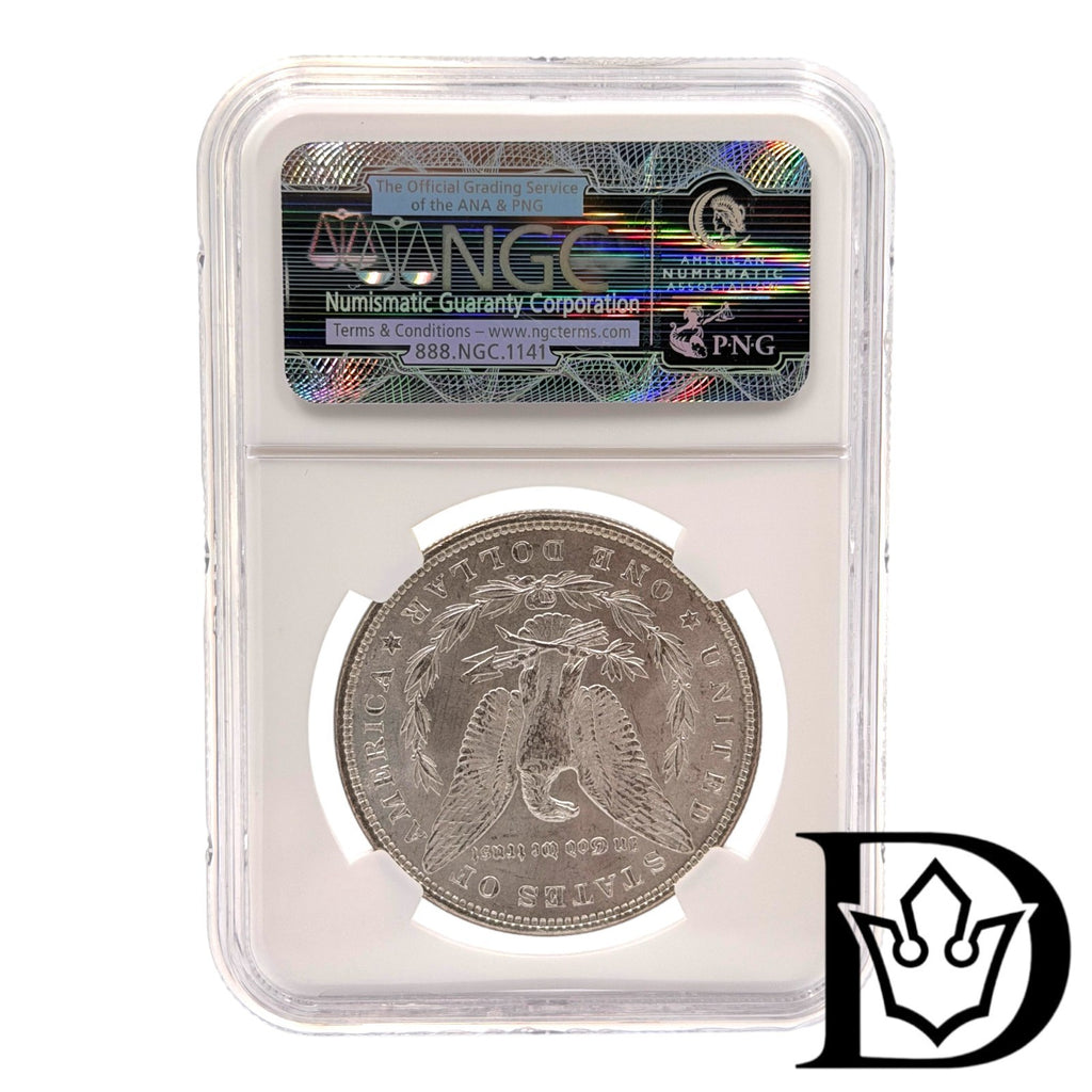 1880 United States Morgan Dollar Silver Coin NGC MS 62