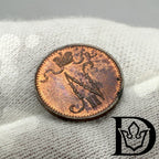 1902 Finland 1 Penni Copper Coin Nicholas II