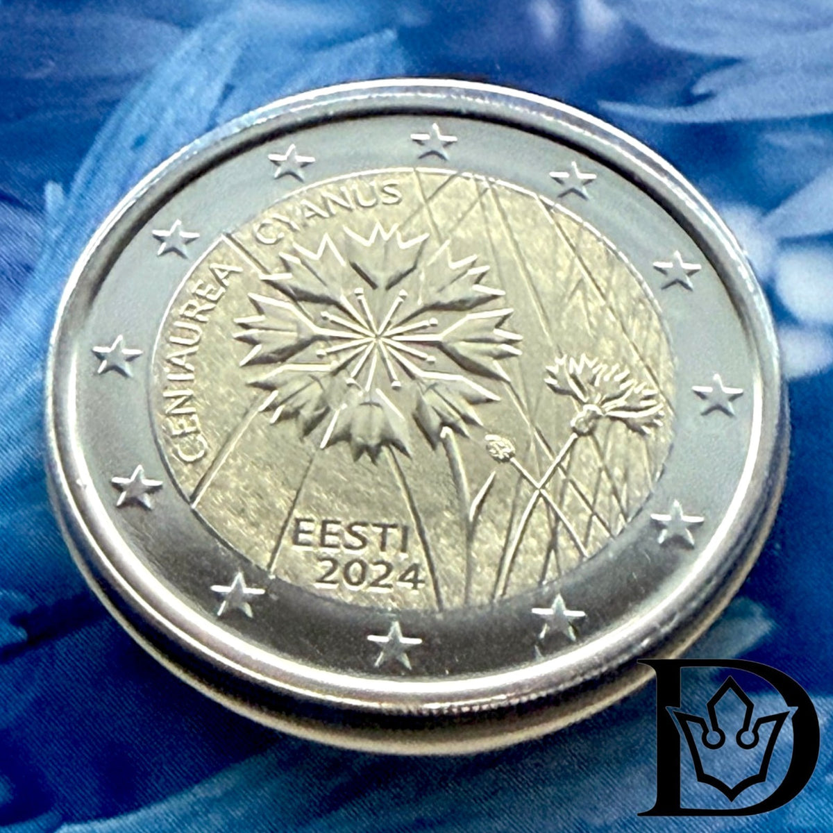 2022-2025 Estonia 2 Euro BU Coincard Set (4 Coins)