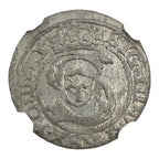 1599 Riga (Poland) 1 Solidus Billon Coin NGC MS 62