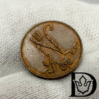 1898 Finland 1 Penni Copper Coin Nicholas II