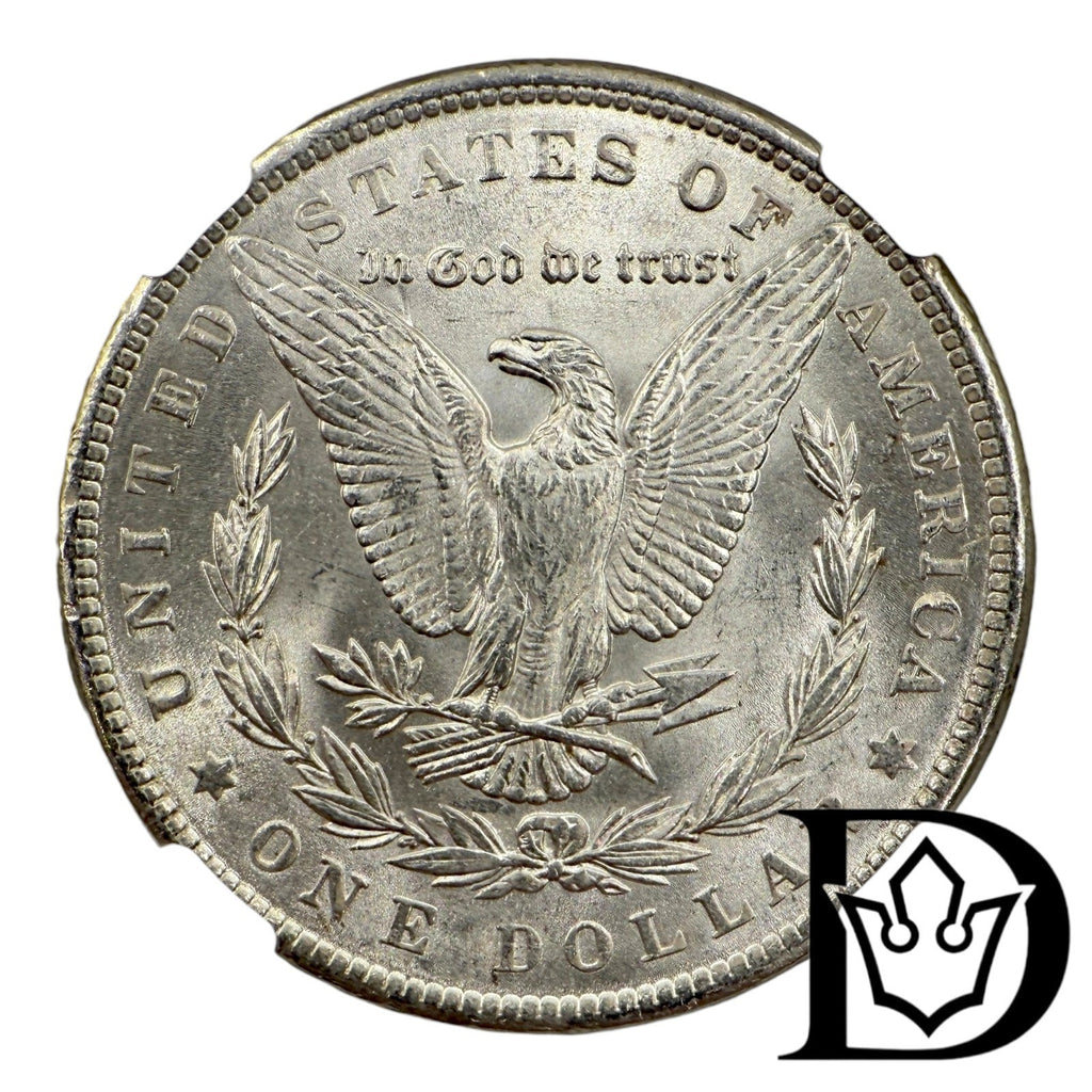 1889 United States Morgan Dollar Silver Coin NGC MS 62