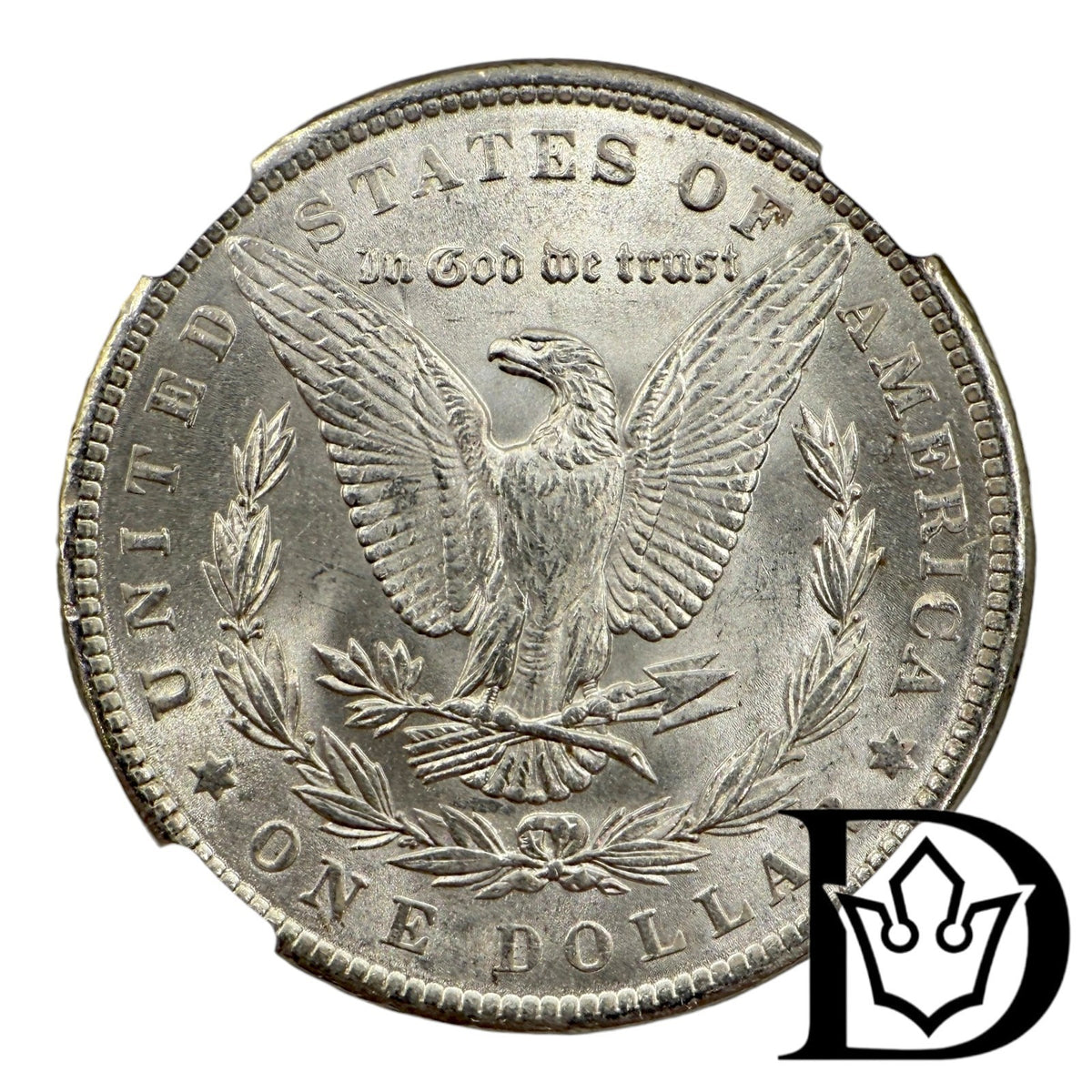 1889 United States Morgan Dollar Silver Coin NGC MS 62