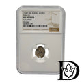 1547-1584 Russia 1 Kopeck Ivan IV Silver Coin NGC AU Details Cleaned