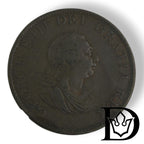 1799 Great Britain 1/2 Penny Soho Coin NGC VF 35 BN