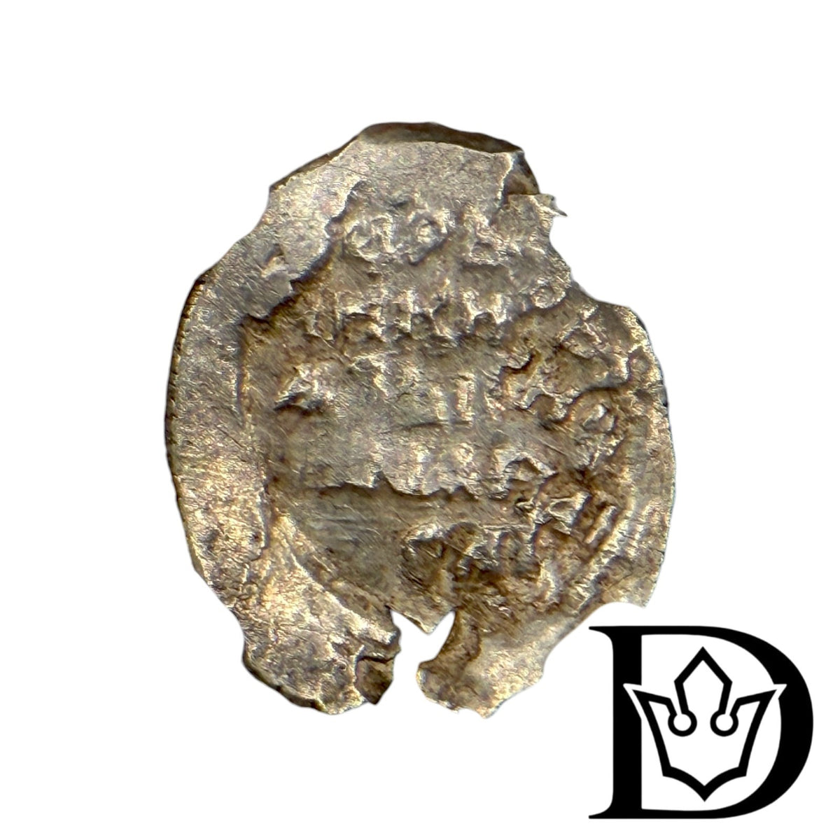 1547-1584 Russia 1 Kopeck Ivan IV Silver Coin NGC AU Details Cleaned