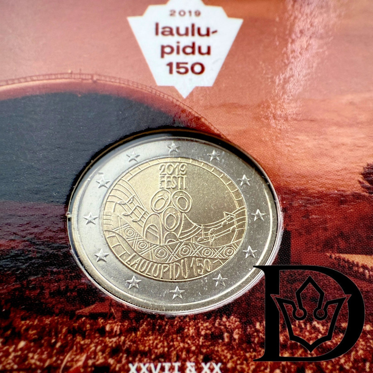 2019 Estonia 2 Euro Song Festival BU Coincard