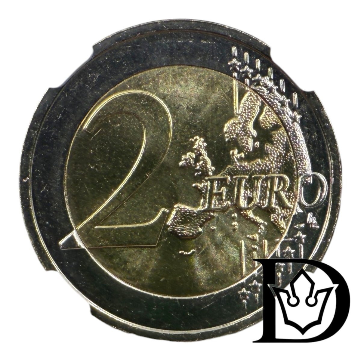 2021 Estonia 2 Euro Wolf Coin NGC MS 65