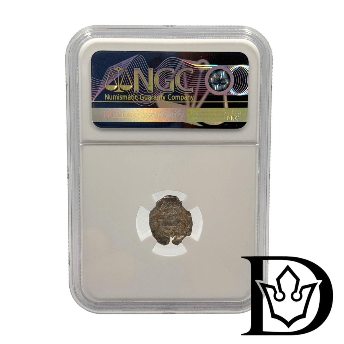 1547-1584 Russia 1 Kopeck Ivan IV Silver Coin NGC AU Details Cleaned