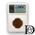 1915 Russia 3 Kopecks Nicholas II Coin NGC MS 64 RB