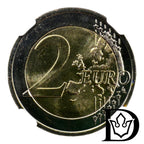 2021 Estonia 2 Euro Wolf Coin NGC MS 64