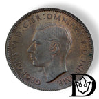 1946 Great Britain 1/4 Penny George VI Coin NGC MS 64 BN