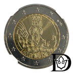 2019 Estonia 2 Euro Song Festival 150th Anniversary Coin NGC MS 67