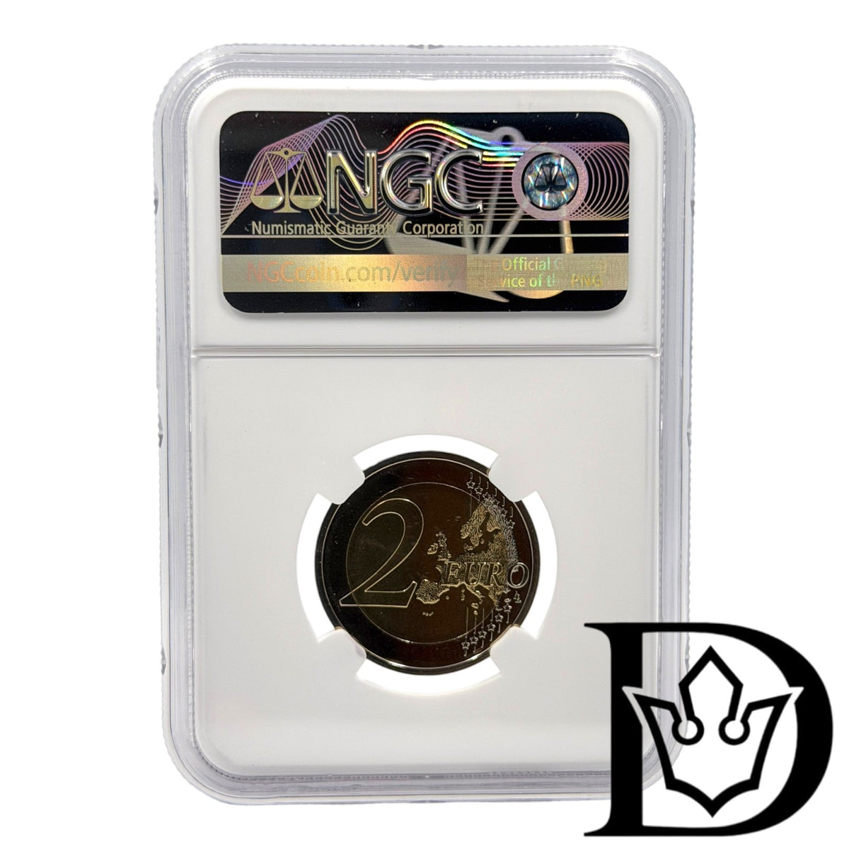 2019 Estonia 2 Euro Song Festival 150th Anniversary Coin NGC MS 66