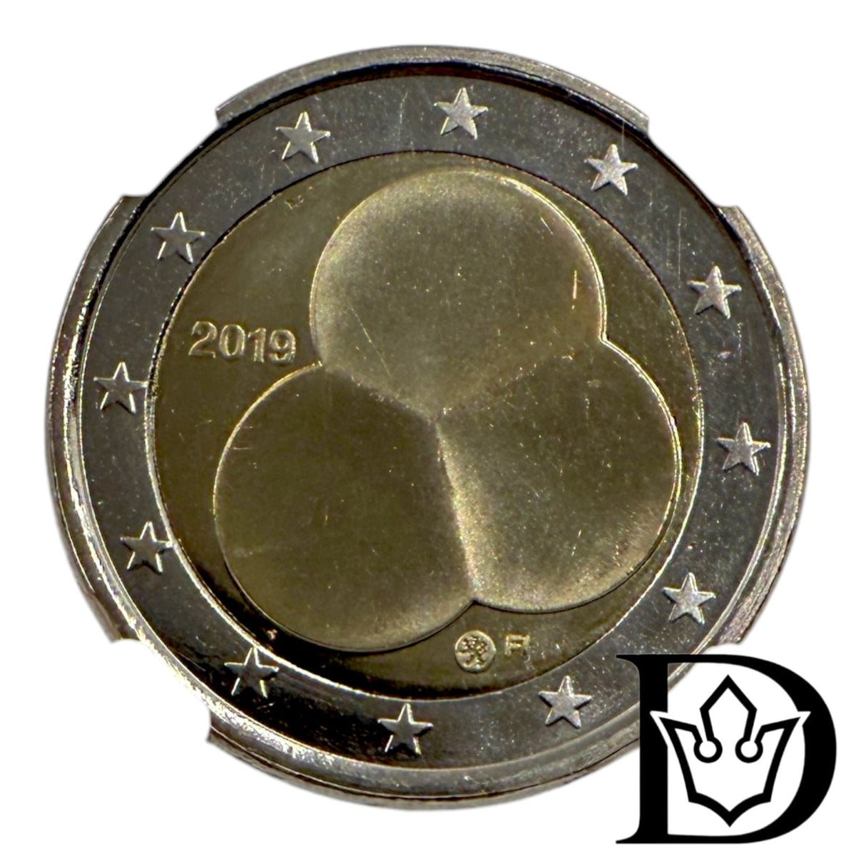 2019 Finland 2 Euro Centenary of the Constitution Coin NGC MS 64