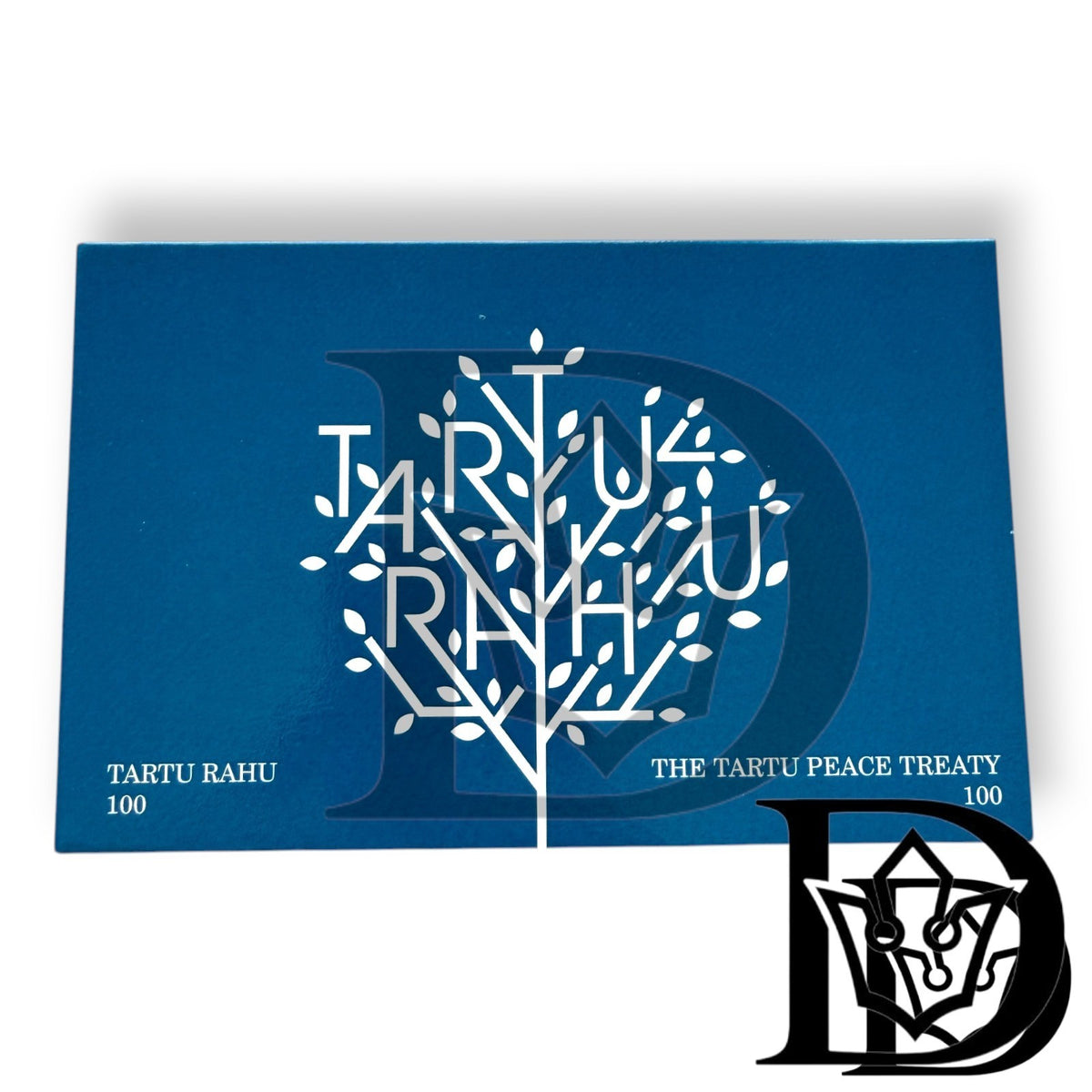 2020 Estonia 2 Euro Treaty of Tartu BU Coincard