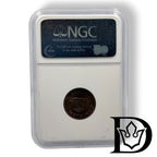 1946 Great Britain 1/4 Penny George VI Coin NGC MS 64 BN
