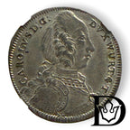 1747 Württemberg 6 Kreuzer NGC AU 58 Karl Eugen