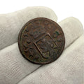 Sweden 1/4 Öre Copper Coin Queen Christina