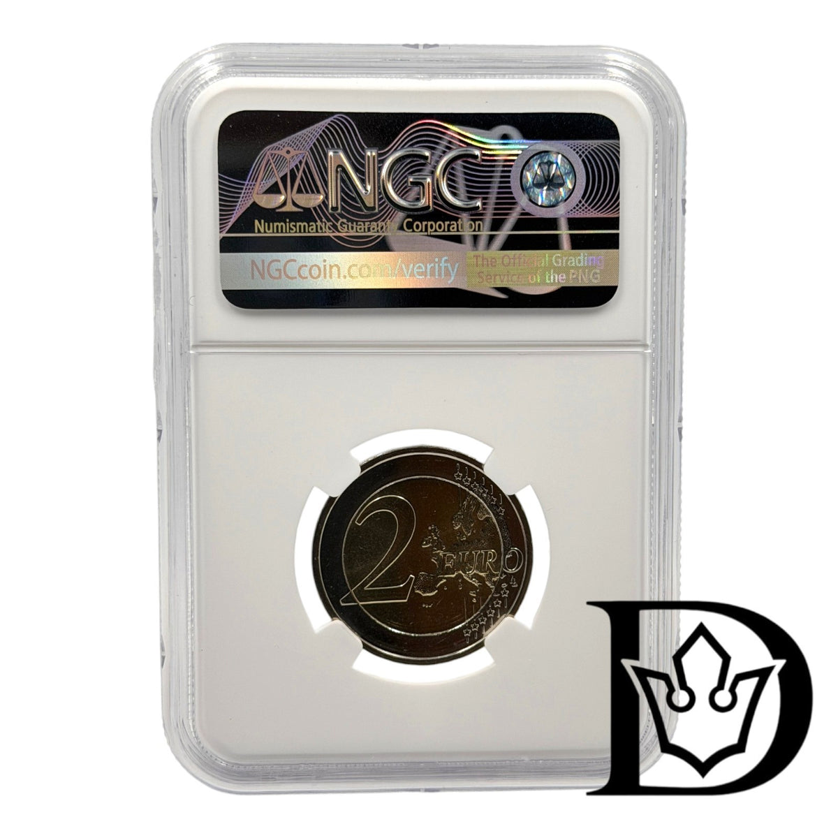 2021 Estonia 2 Euro Wolf Coin NGC MS 65