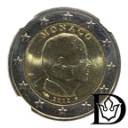 2012 Monaco 2 Euro Coin Albert II NGC MS 64