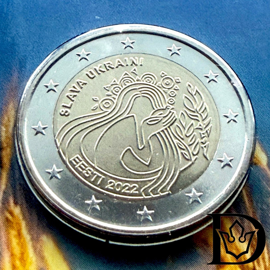 2022-2025 Estonia 2 Euro BU Coincard Set (4 Coins)