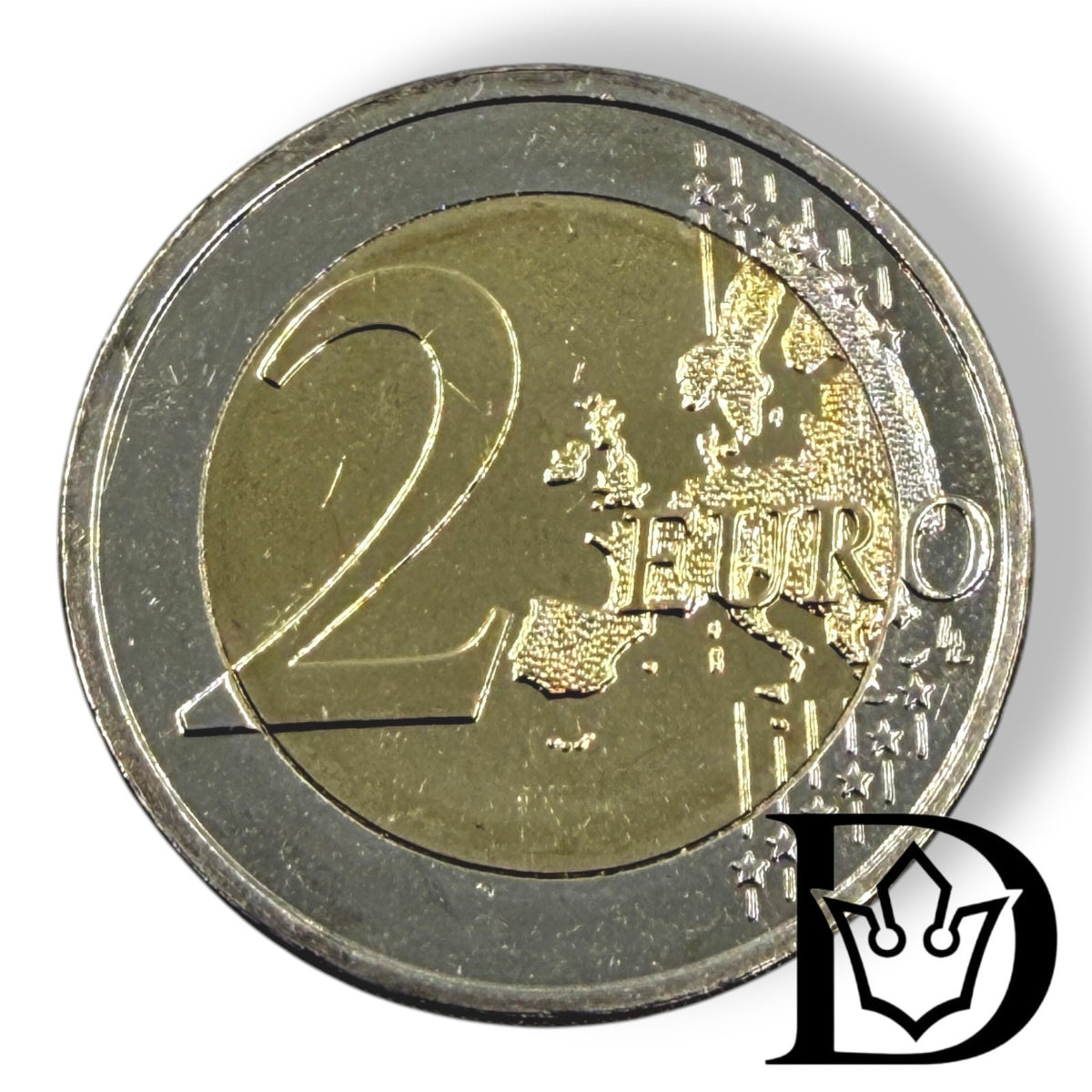 2024 Estonia 2 Euro Cornflower (Centaurea Cyanus) Commemorative Coin UNC
