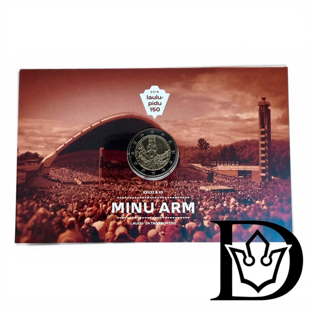 2019 Estonia 2 Euro Song Festival BU Coincard
