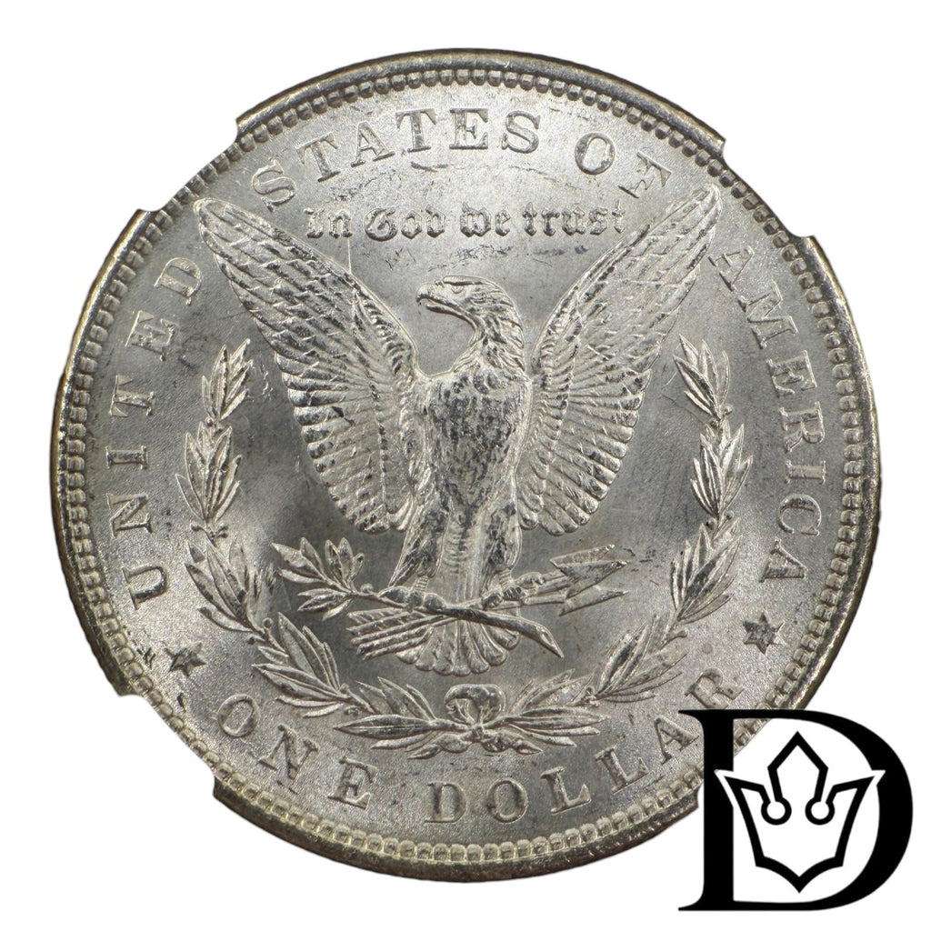 1880 United States Morgan Dollar Silver Coin NGC MS 62