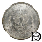 1880 United States Morgan Dollar Silver Coin NGC MS 62