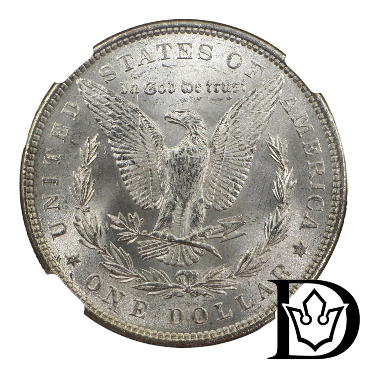 1880 United States Morgan Dollar Silver Coin NGC MS 62