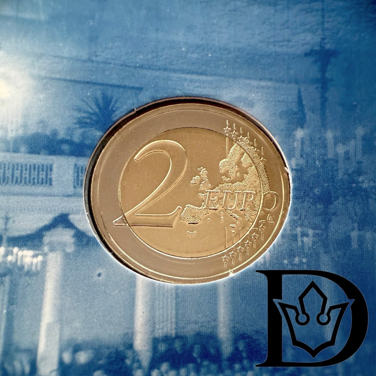 2019 Estonia 2 Euro University of Tartu BU Coincard