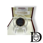 Vatican 5 Euro 2023 proof coin in capsule, papal arms side