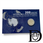 2020 Estonia 2 Euro Antarctica BU Coincard