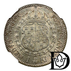 1916 Sweden 1 Krone Silver Coin NGC AU 58