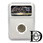 1917 S Finland 50 Penniä Silver Coin NGC MS 65