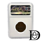 1898 Finland 5 Penniä Copper Coin NGC MS 62